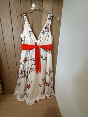 Kay Unger Silk Dress - Knee Length